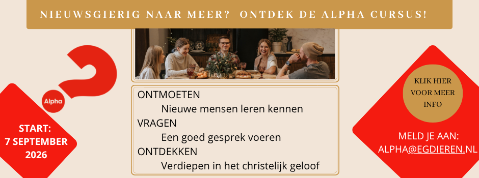 Alpha cursus 2026